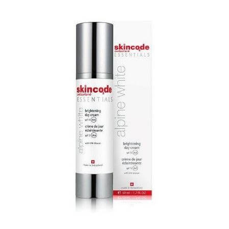 Skincode Brightening Day Cream Spf15 Κρέμα Ημέρας για την Πρόληψη και τη Βελτίωση των Πανάδων και των Δυσχρωμιών 50ml