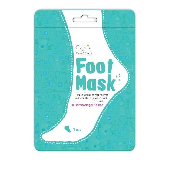 Vican Cettua Foot Mask Μάσκα Ποδιών για Απαλή και Ορατά Αναζωογονημένη Επιδερμίδα 1τμχ