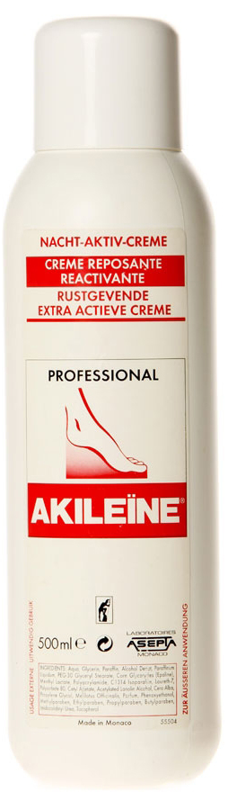Vican Akileine Creme Resposante Καθημερινή Περιποίηση Για Κουρασμένα & Φλογισμένα Πόδια 500ml