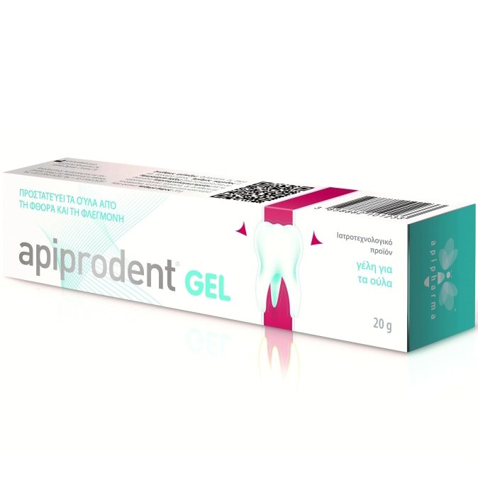 Up Lab Apiprodent Gel για την Διατήρηση των Υγιών Ούλων & της Στοματικής Κοιλότητας 20gr