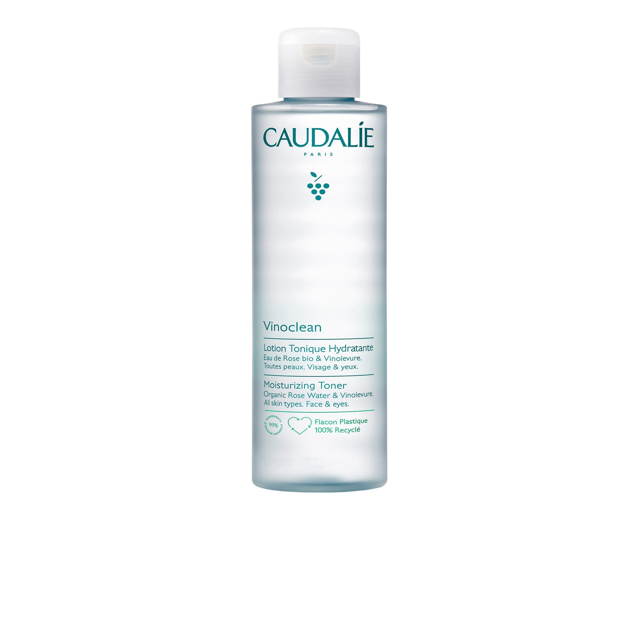Caudalie Vinoclean Lotion Tonique Hydrante Ενυδατική Τονωτική Λοσιόν 100ml