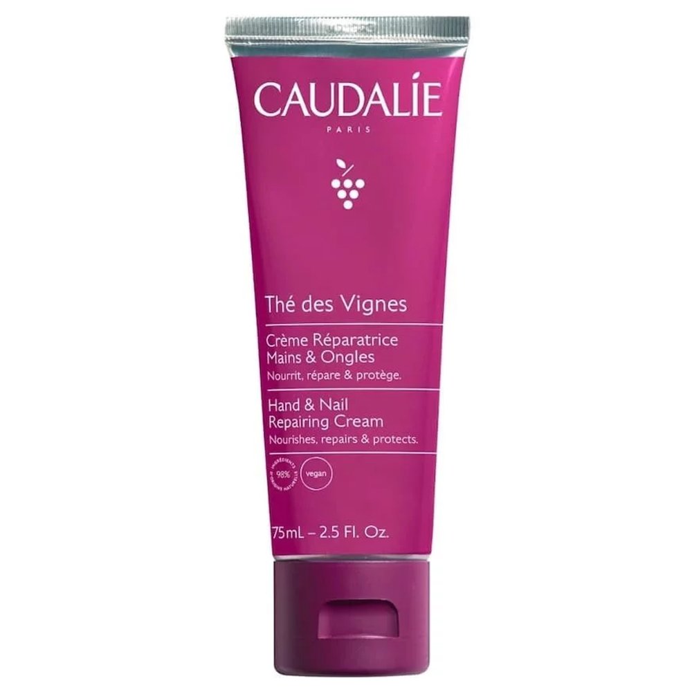 Caudalie The Des Vignes Hand & Nail Repairing Cream Ενυδατική & Επανορθωτική Κρέμα Χεριών & Νυχιών για Ξηρό Δέρμα 75ml