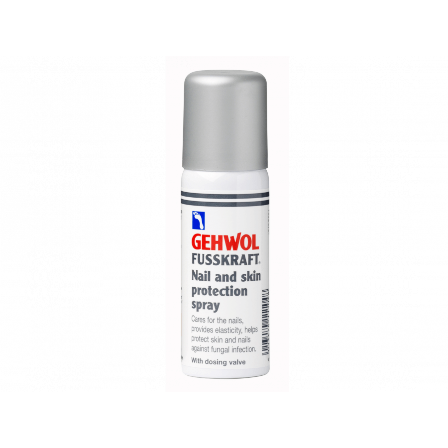 Gehwol FUSSKRAFT Nail & Skin Protection Spray Αντιμυκητιασικό spray με προστατευτική δράση για νύχια και δέρμα 50ml