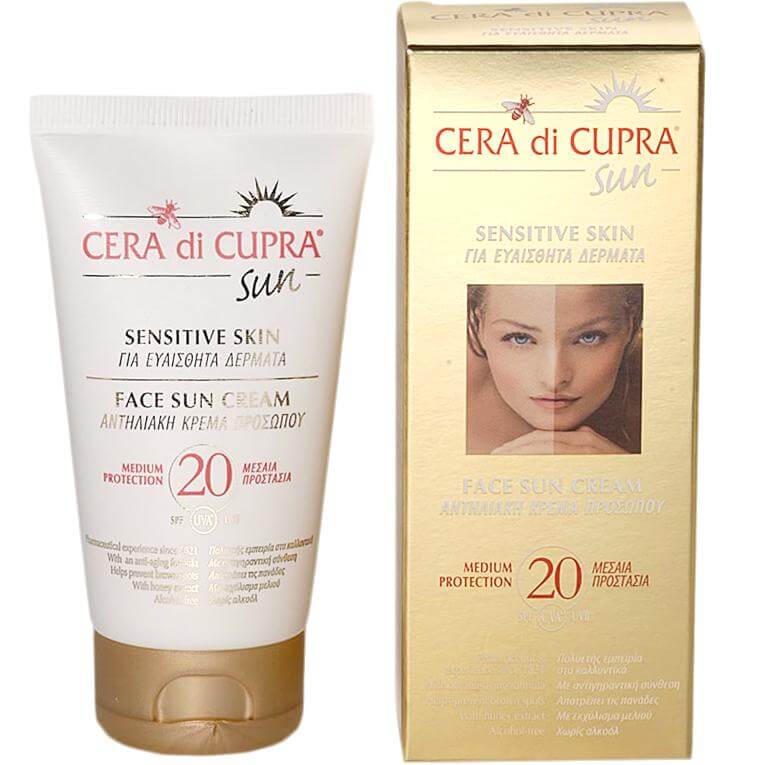 Cera Di Cupra Αντηλιακή Κρέμα Προσώπου Spf20 75ml