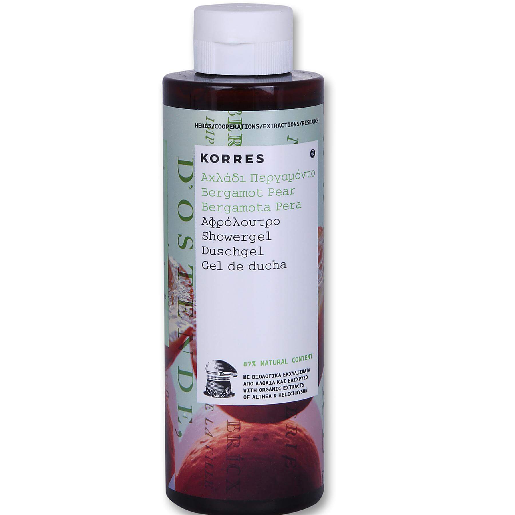 Korres Korres Αφρόλουτρο Αχλάδι Περγαμόντο 250ml