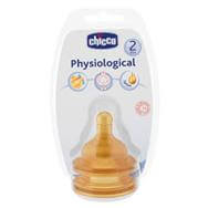Chicco Θηλή Καουτσούκ 2m+ – Ρυθμιζόμενη Ροή