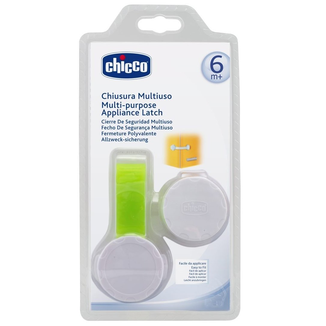 Chicco Safe Multi-Use Lock Ασφάλεια Γενικής Χρήσης 6m+ 1τμχ - Chicco 00-1716,Κατάλληλη για το Καπάκι της Λεκάνης, την Πόρτα του Ψυγείου