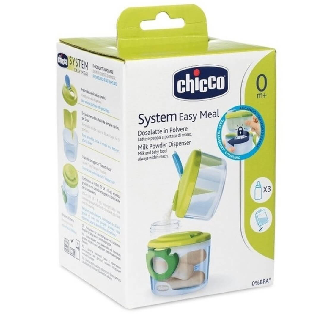 Chicco System Easy Meal Milk Powder Dispenser Δοσομετρητής Σκόνης Γάλακτος 0M+