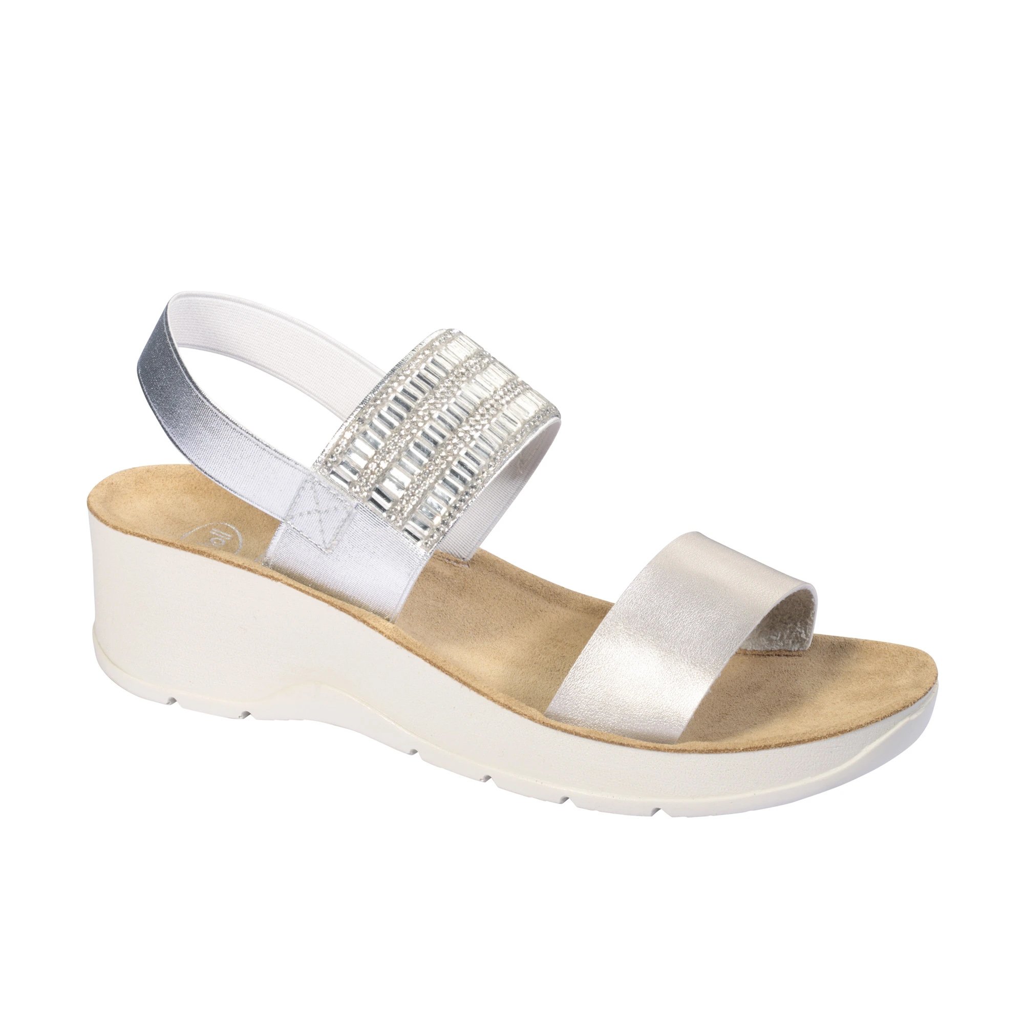 Scholl Shoes Cristina Silver Γυναικεία Ανατομικά Παπούτσια Χαρίζουν Σωστή Στάση & Φυσικό Χωρίς Πόνο Βάδισμα 1 Ζευγάρι – 39