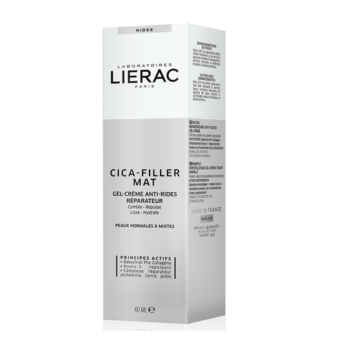 Lierac Cica – Filler Mat Gel – Creme Συσφίγει τους Πόρους και Χαρίζει ματ Όψη 40ml