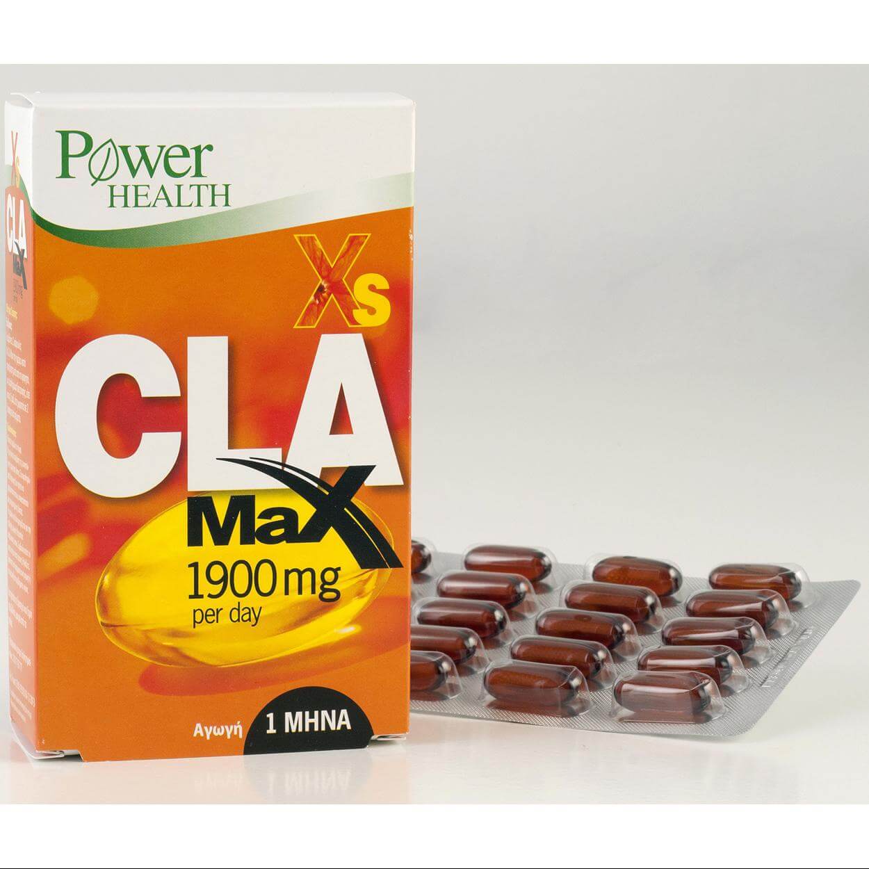 Power Health Xs CLA Max 1900 Per Day Κάψτε Λίπος Στο Maximum 60caps
