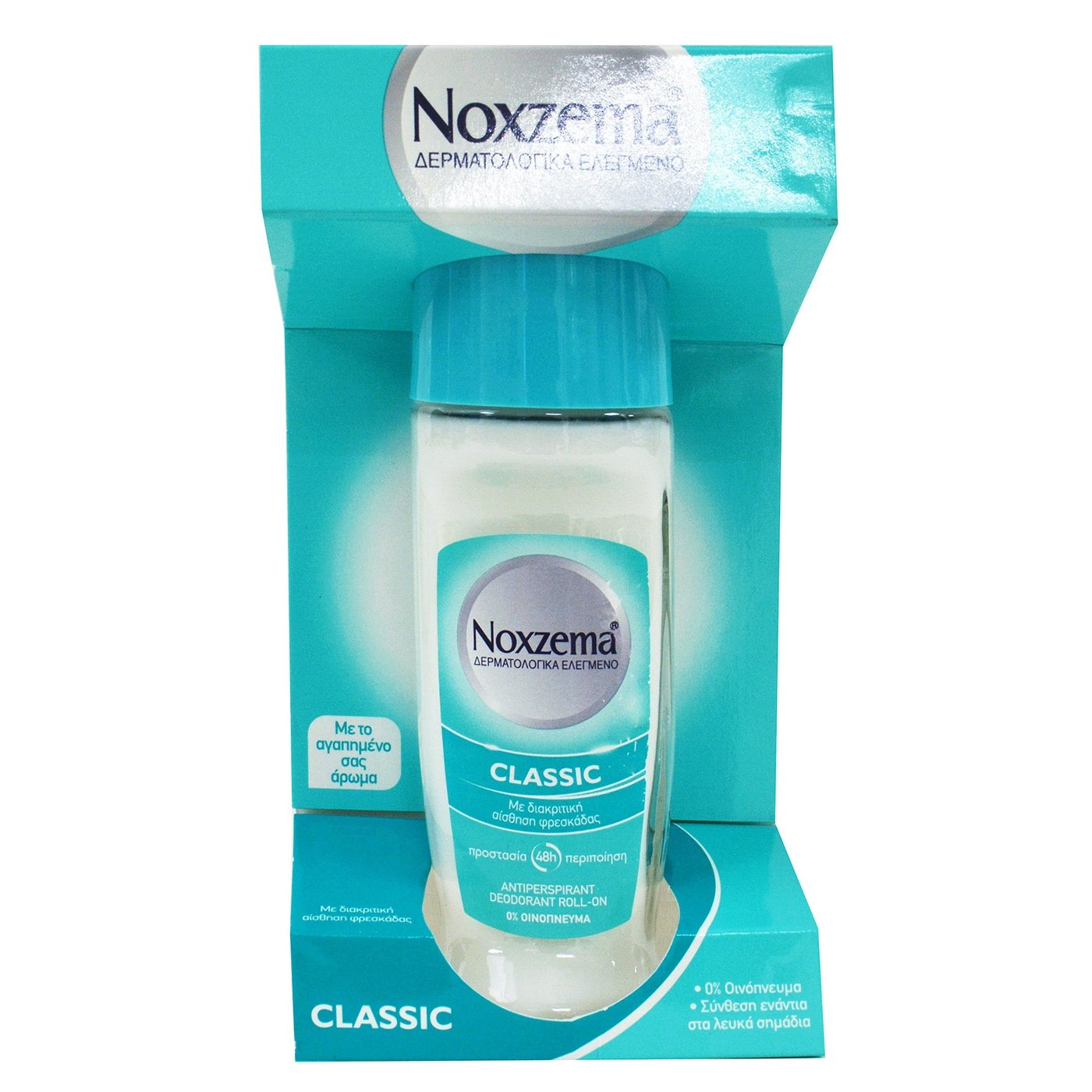 Noxzema Roll On Classic Διακριτικό Άρωμα 50ml