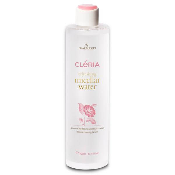 Pharmasept Cleria Refreshing Micellar Water Νερό Ντεμακιγιάζ για Πρόσωπο & Μάτια, Φυσικοί Καθαριστικοί Παράγοντες All Skin Τypes – 100ml