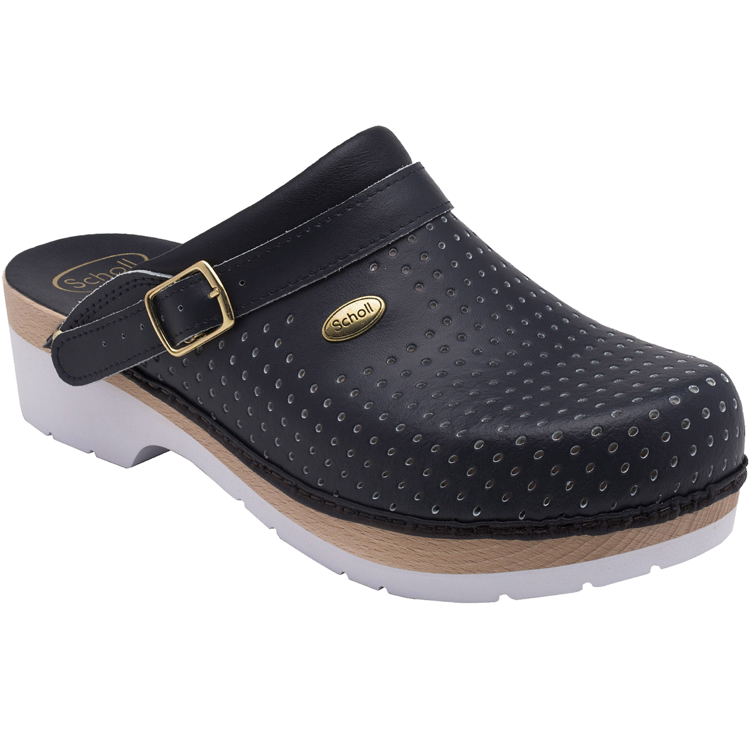 Scholl Shoes Σαμπό Μπλε Υπέρ Αναπαυτικά Παπούτσια που Χαρίζουν Σωστή Στάση & Φυσικό Χωρίς Πόνο Βάδισμα 1 Ζευγάρι – 44