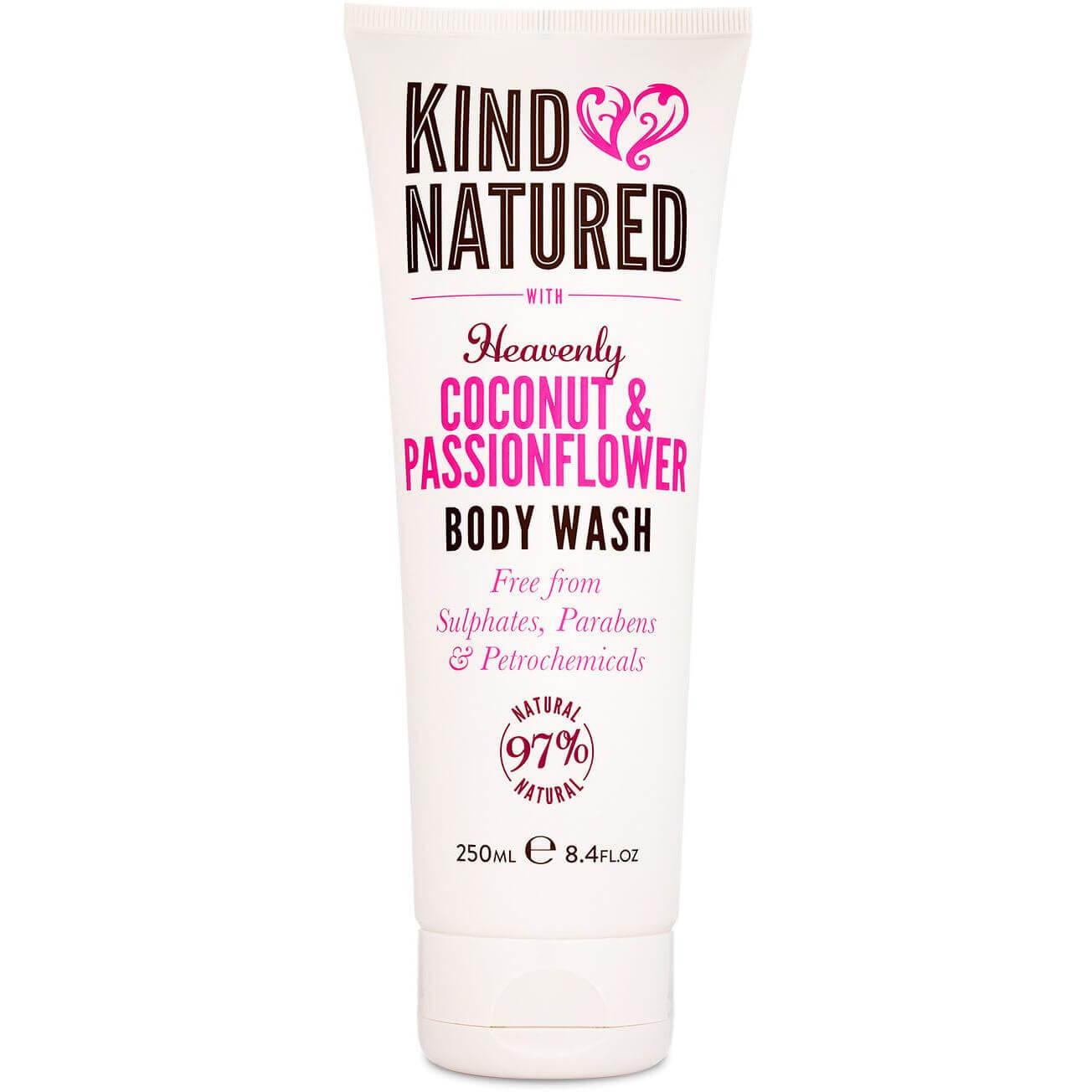 Kind Natured Coconut & Passionflower Body Wash Αφρόλουτρο με Καρύδα & Λουλούδι του Πάθους 250ml