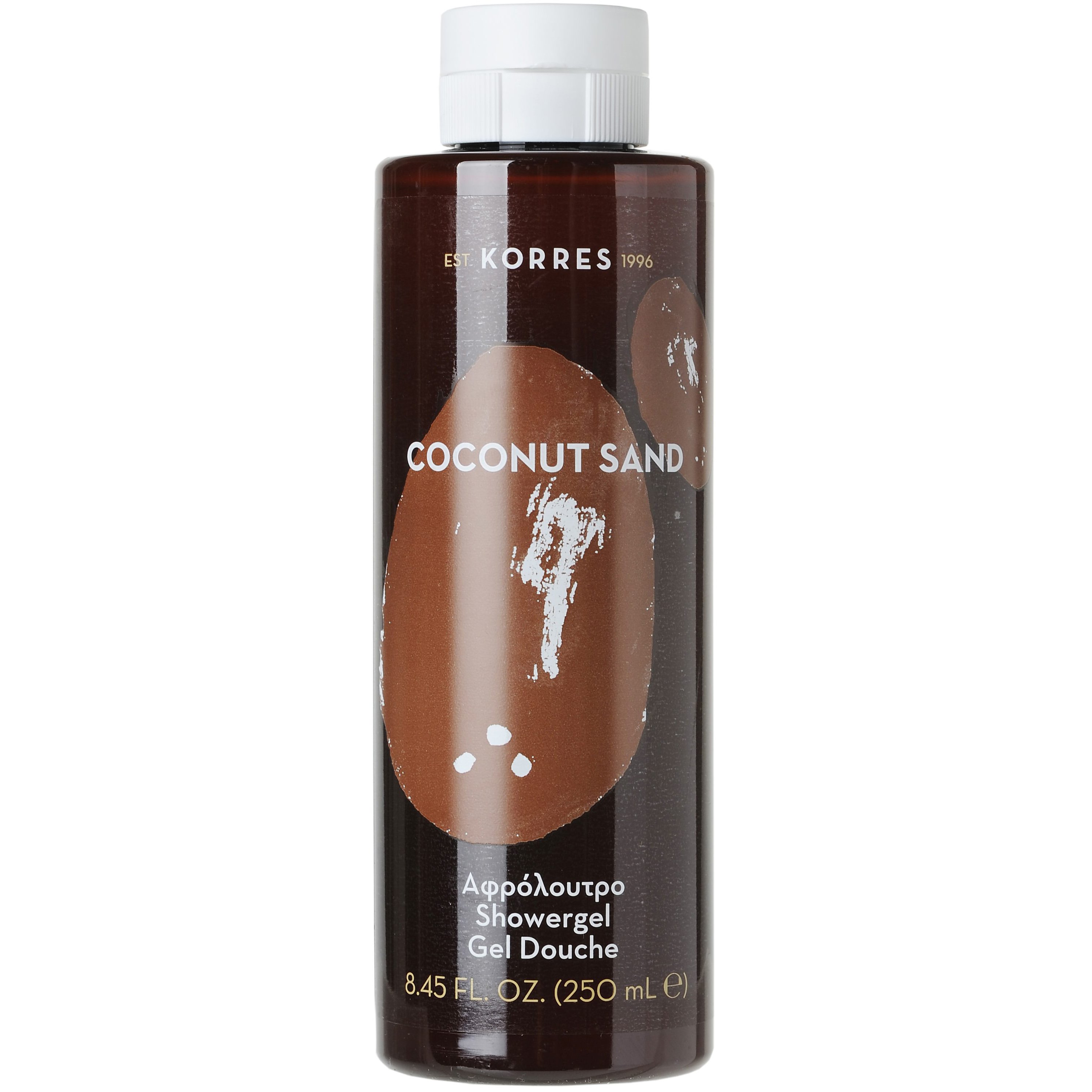 Korres Showergel Coconut Sand Αφρόλουτρο με Ενυδατικές Πρωτεΐνες Σιταριού 250ml
