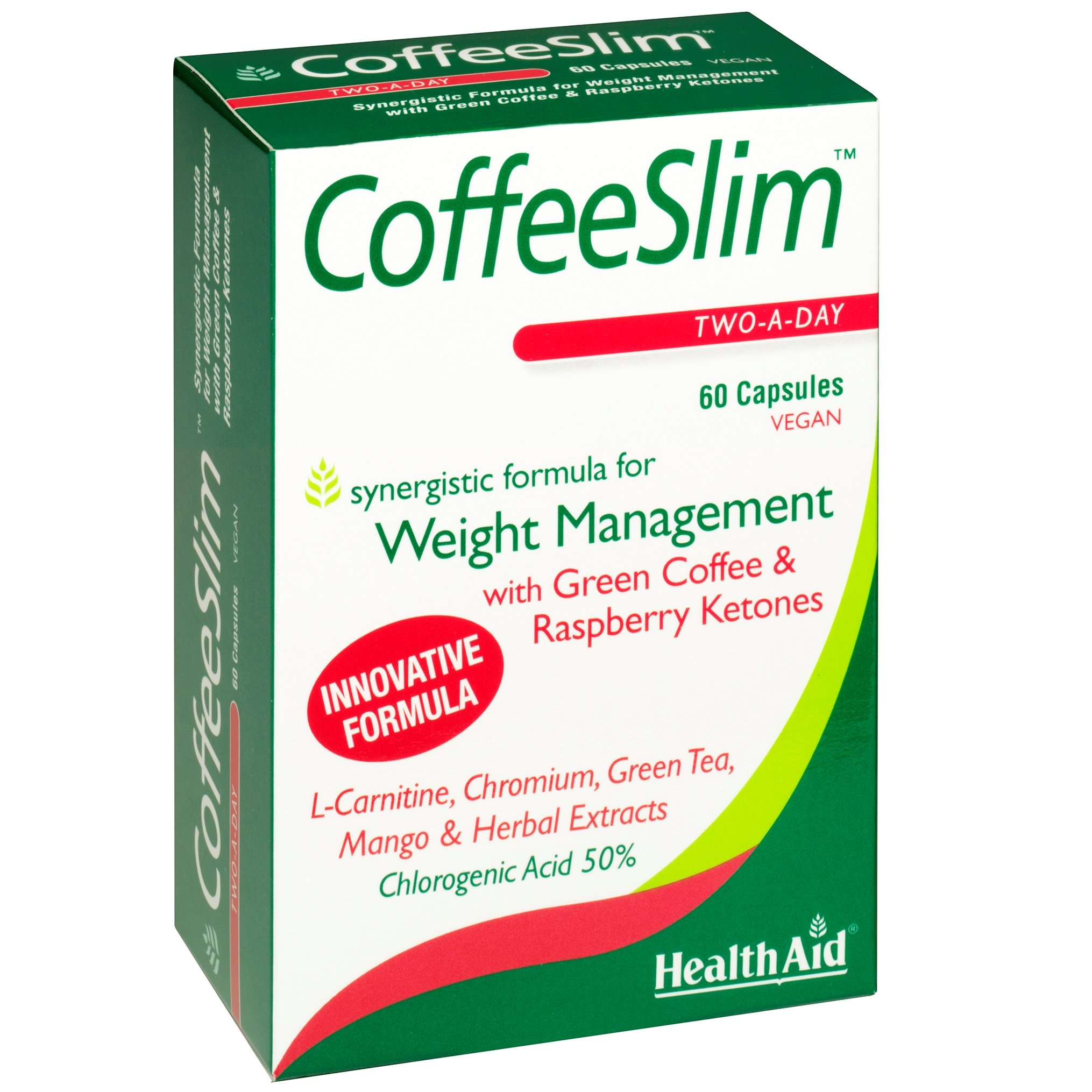 HealthAid Coffee Slim για Αύξηση του Μεταβολισμού & των Επιπέδων Ενέργειας 60 Κάψουλες