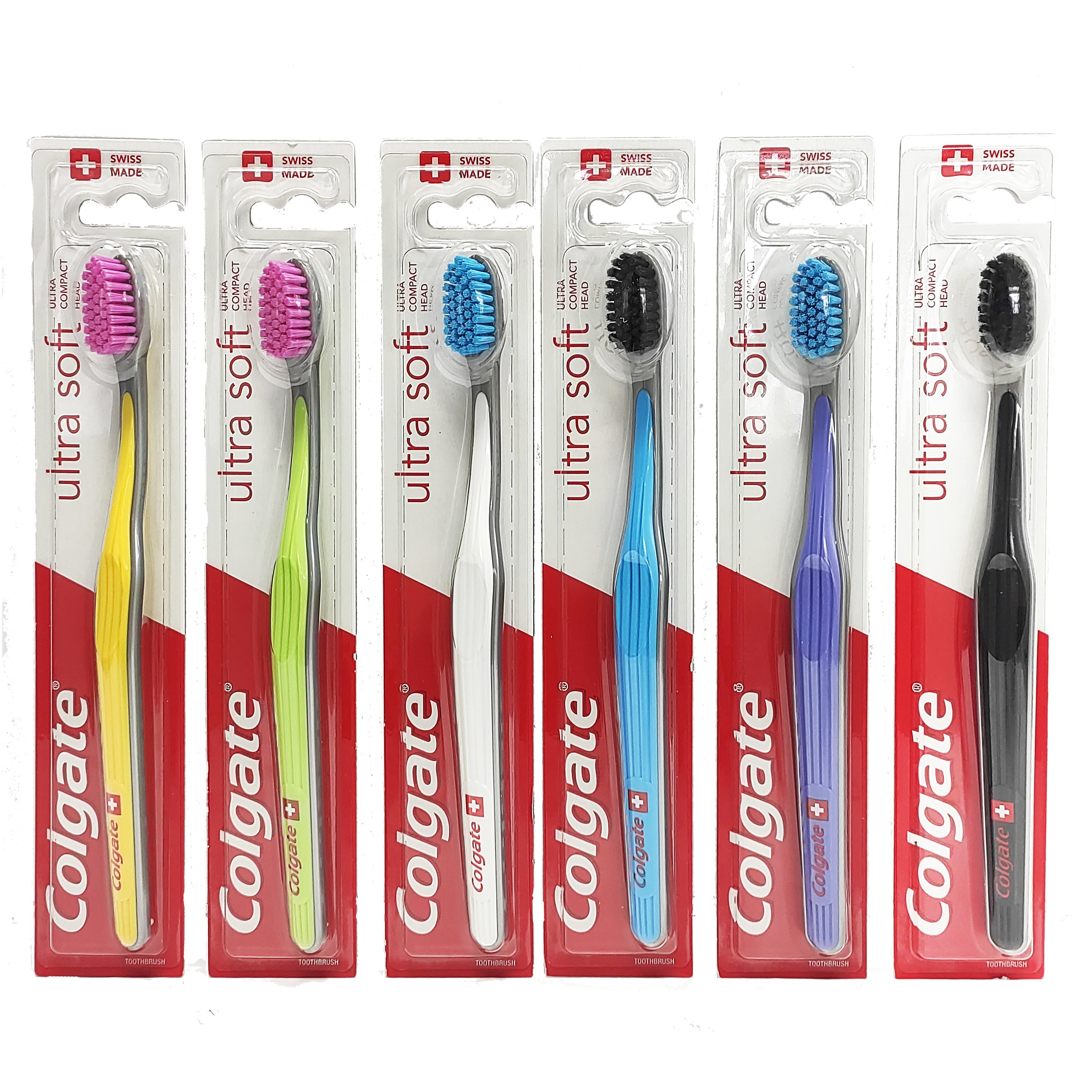 Colgate Ultra Soft Οδοντόβουρτσα με Πολύ Μαλακές Ίνες Κατά της Τερηδόνας & των Επιφανειακών Χρωματικών Λεκέδων 1 Τεμάχιο – κίτρινο