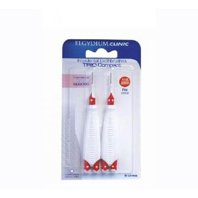 Elgydium Trio Compact 3 Μεσοδόντια Βουρτσάκια Απλά Μεγάλα