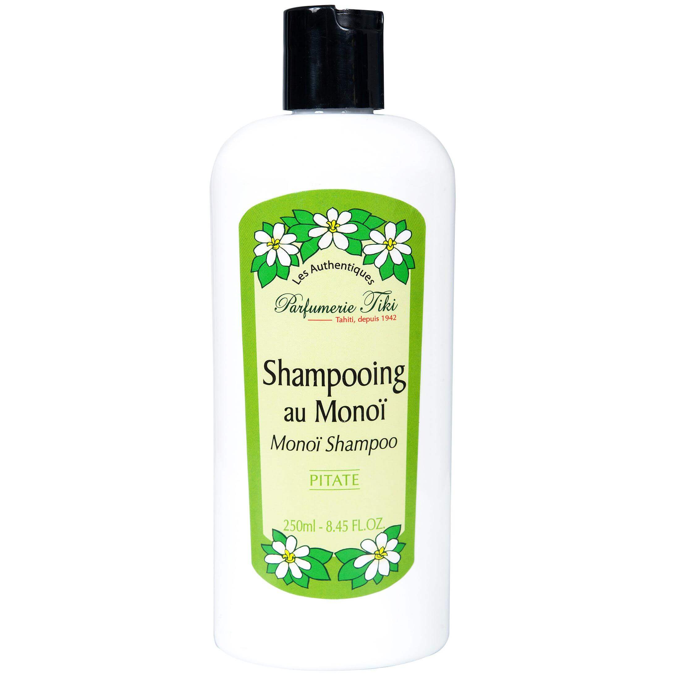 Monoi Tiki Au Monoi Pitate Σαμπουάν για Ξηρά/Κατεστραμμένα Μαλλιά με Άρωμα Γιασεμιού 250ml