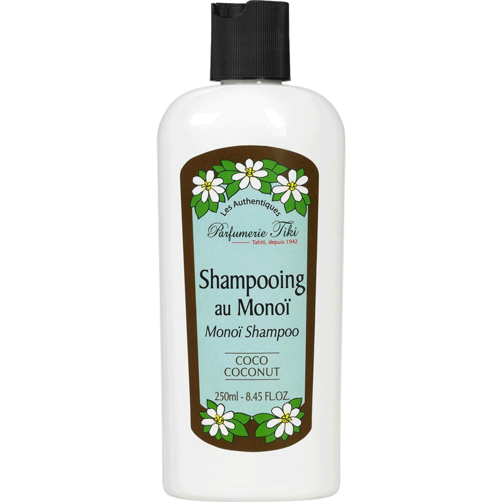 Monoi Tiki Shampooing Au Monoi Coconut Σαμπουάν για Ξηρά/Κατεστραμμένα Μαλλιά με Άρωμα Καρύδας 250ml