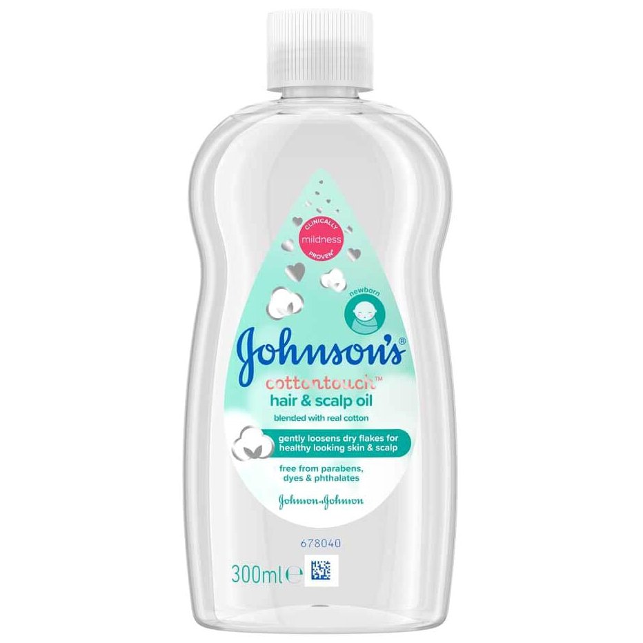 Johnsons Baby CottonTouch Oil Ενυδατικό Λάδι 300ml