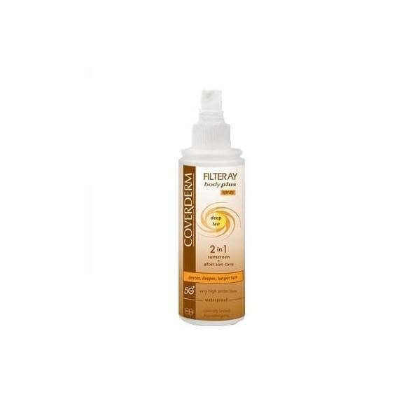 Coverdern Filteray Body Plus Deep Tan Spray Spf30 Επιταχύνει το Μαύρισμα 100ml