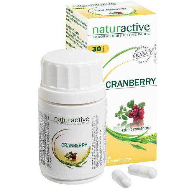 Naturactive Cranberry Συμπλήρωμα Διατροφής με Κράνμπερυ για την Πρόληψη Ουρολοιμώξεων 60caps