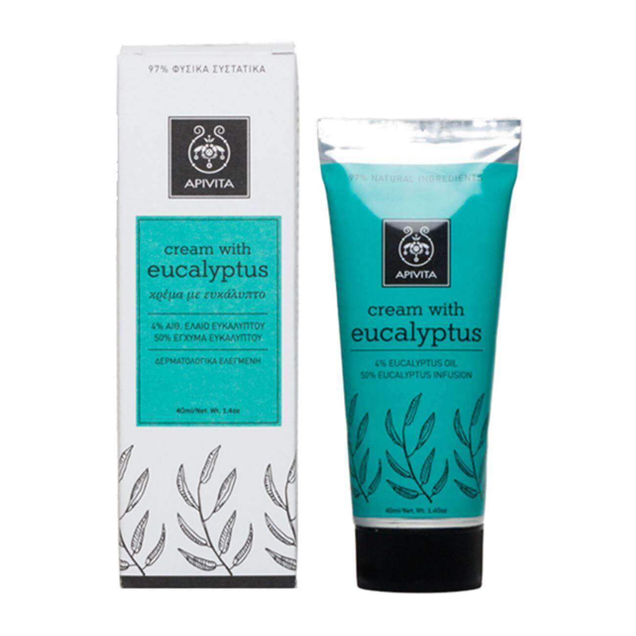 Apivita Herbal Cream Κρέμα με Ευκάλυπτο 40ml