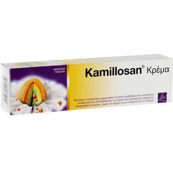 Mylan Kamillosan Cream Κρέμα με Βάση το Εκχύλισμα Χαμομηλιού για την Ανάπλαση Ενυδάτωση Καταπράυνση του Ξηρού Δέρματος 40gr