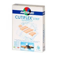 Master Aid Cutiflex Διαφανής Αδιάβροχος Αυτοκόλλητος Μικροεπίδεσμος Σε Κασετίνα 20 strip Διάφορα