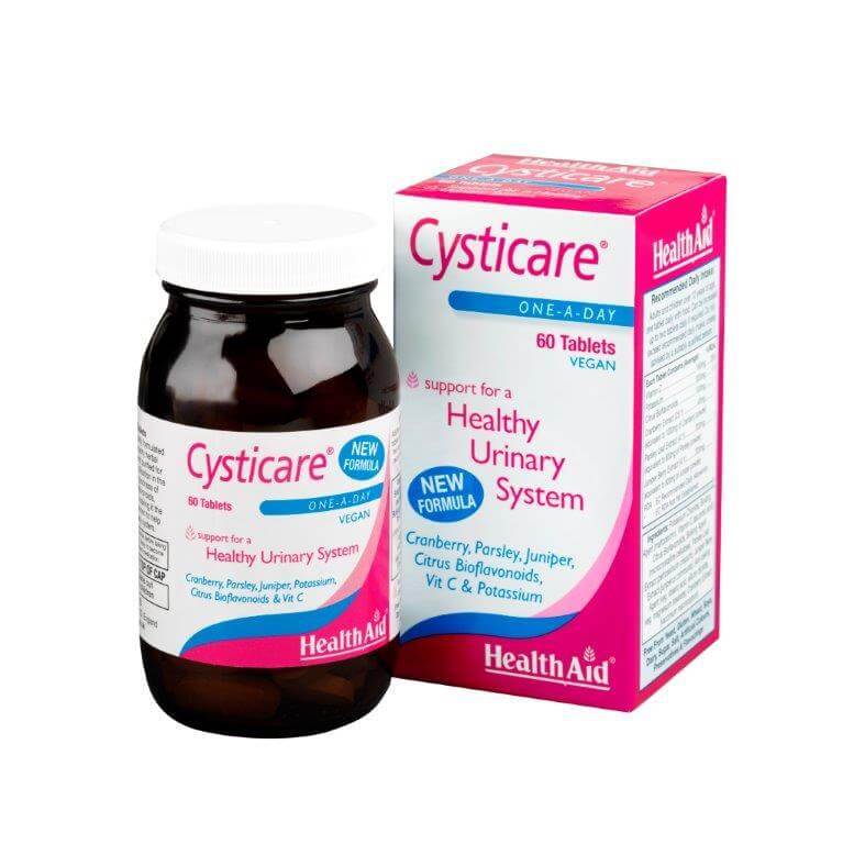 Health Aid CystiCare Για Την Διατήρηση Ενός Υγιούς Ουροποητικού Συστήματος 60tabs