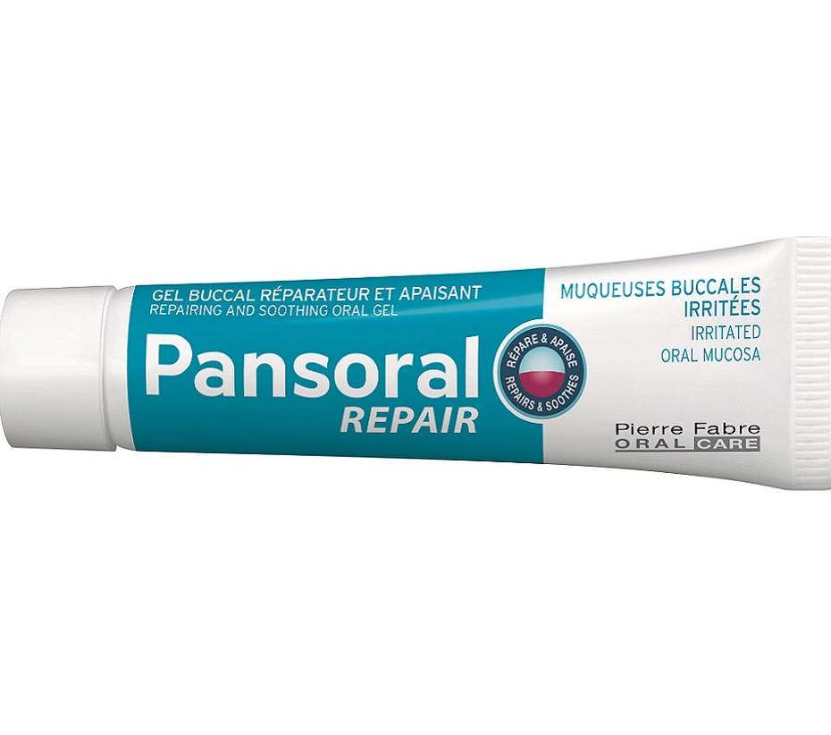 Pierre Fabre Pansoral Repair Ουλίτιδα Περιοδοντίτιδα Επανορθωτική και Καταπραϋντική Στοματική Γέλη 15ml