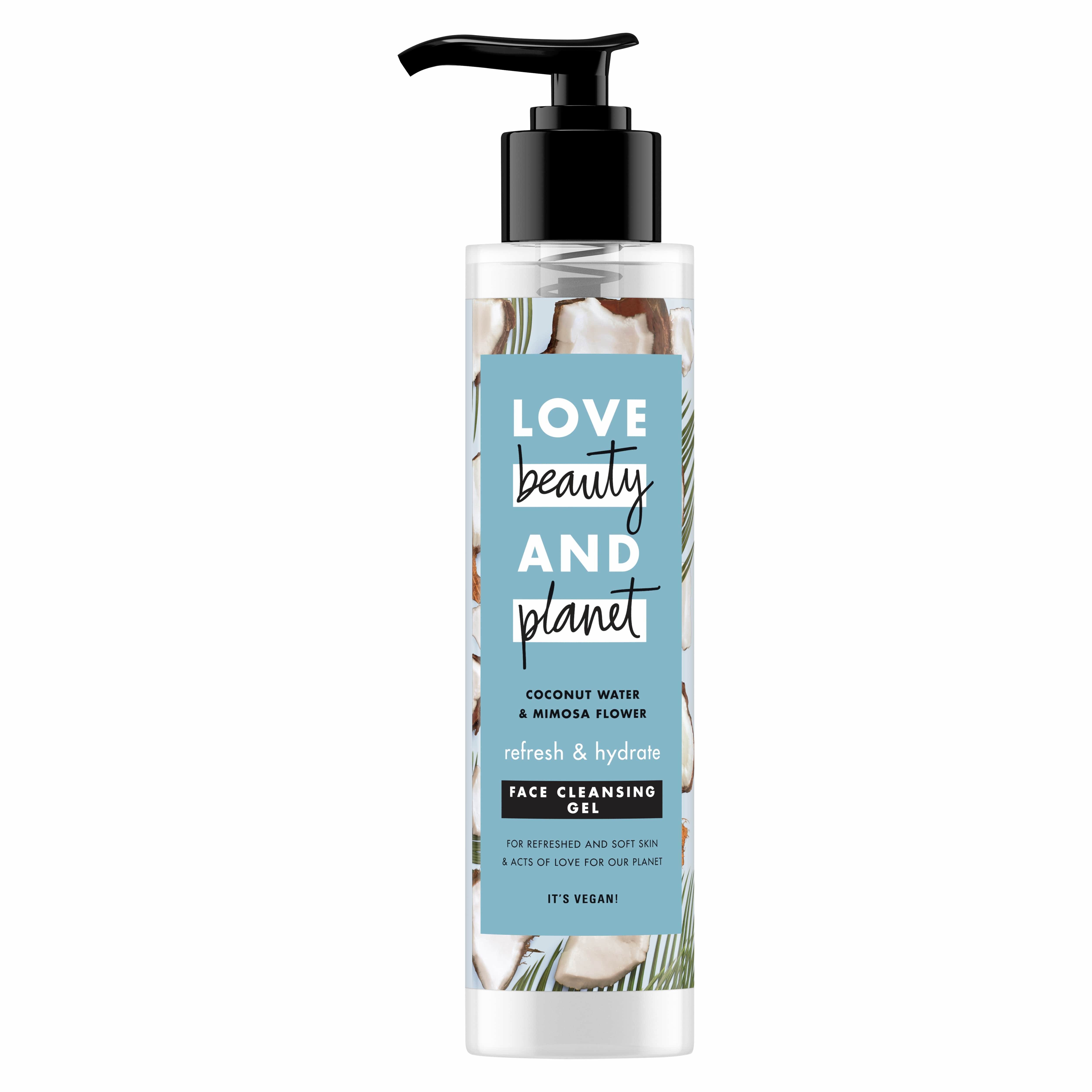Love Beauty and Planet Face Cleancer Coconut, Καθαριστικό Προσώπου σε Μορφή gel 125ml