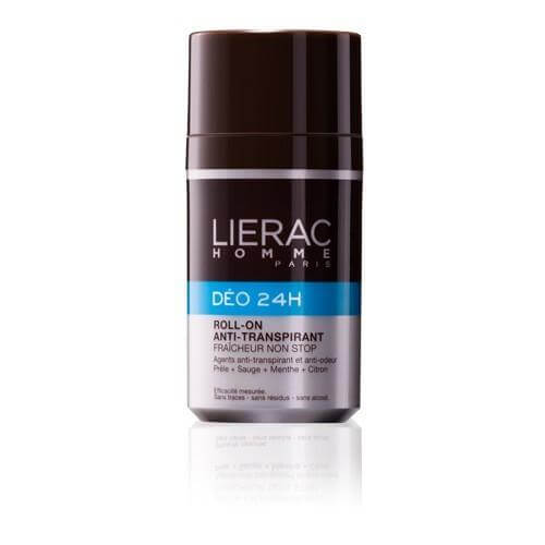 Lierac Homme Deo 24H Αποσμητικό Roll-on Με Ενισχυμένη Δράση Για 24ωρη Φρεσκάδα Roll-on 50 ml