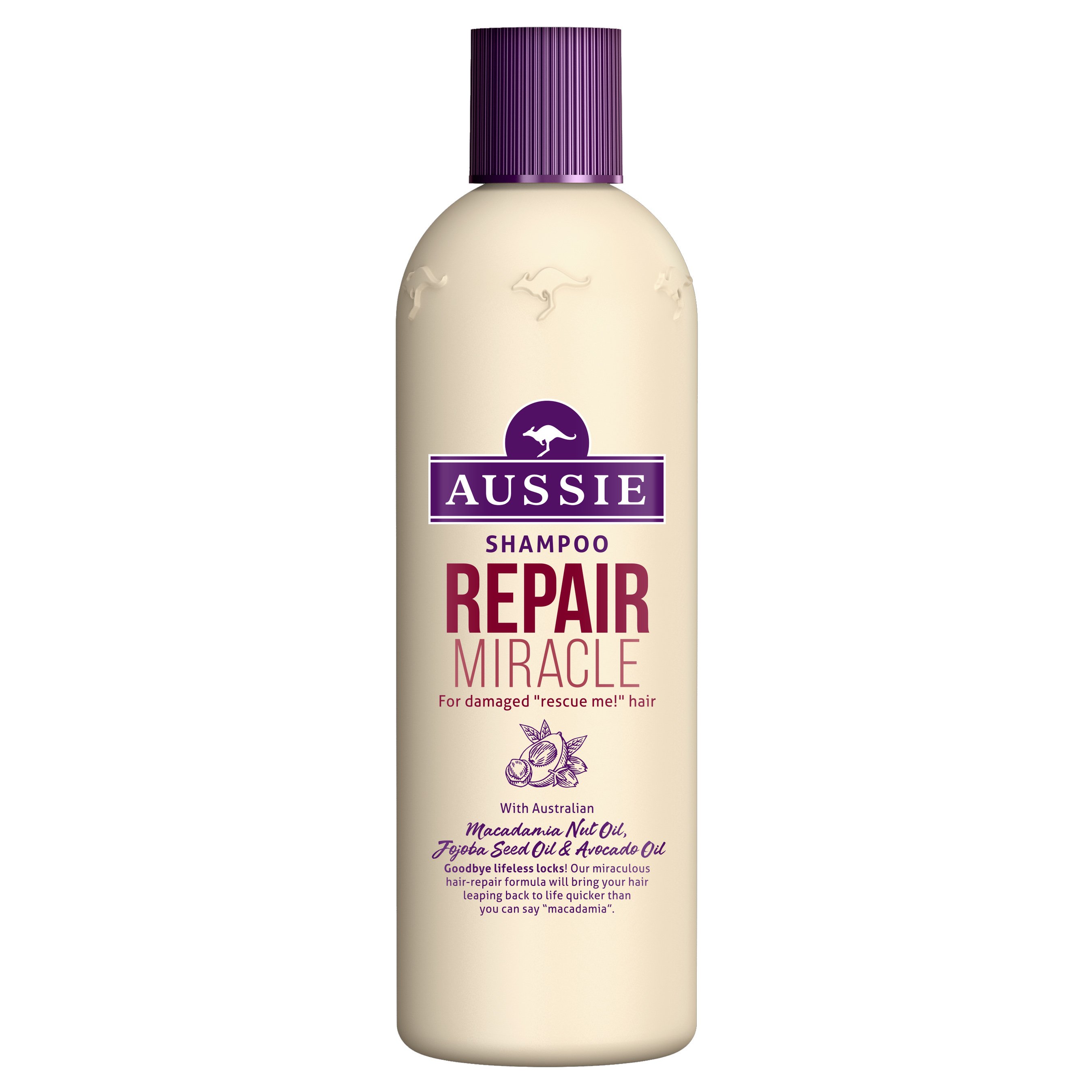 Aussie Repair Miracle Shampoo Damage Control Σαμπουάν Επανόρθωσης για Ταλαιπωρημένα Μαλλιά 300ml