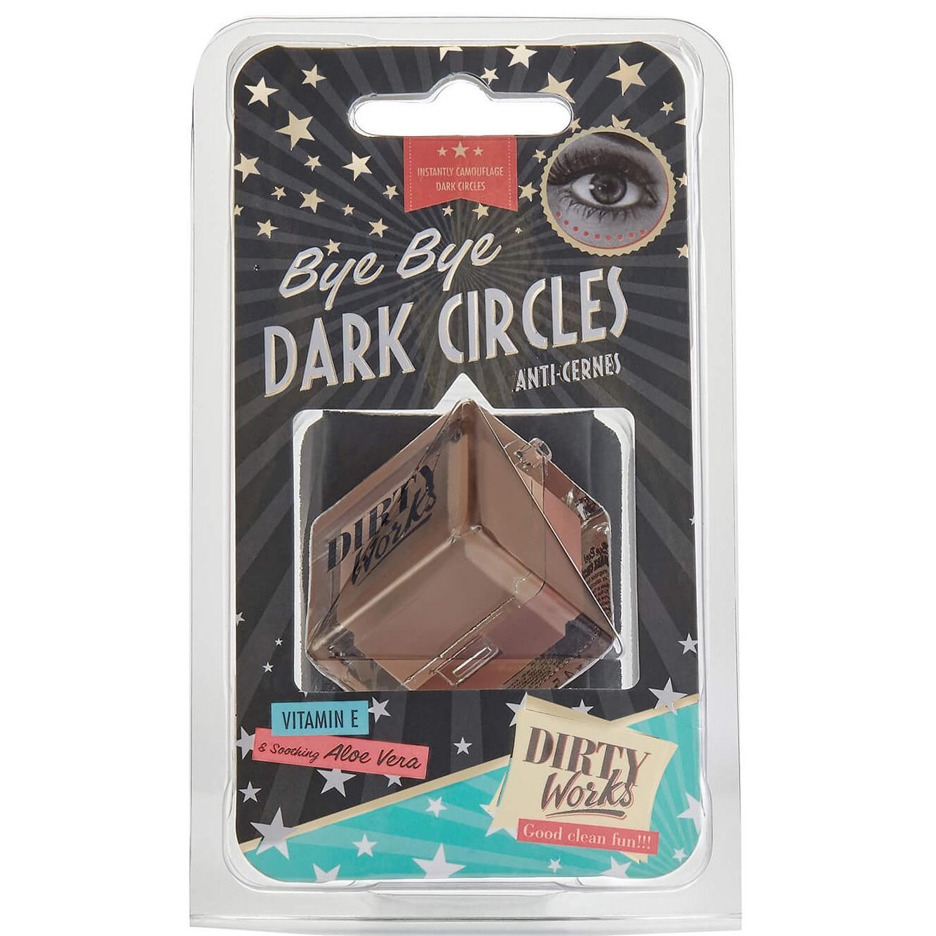 Dirty Works Bye Bye Dark Circles Concealer η Ιδανική Λύση για τους Μαύρους Κύκλους & τις Ατέλειες της Επιδερμίδας 2×4.5gr