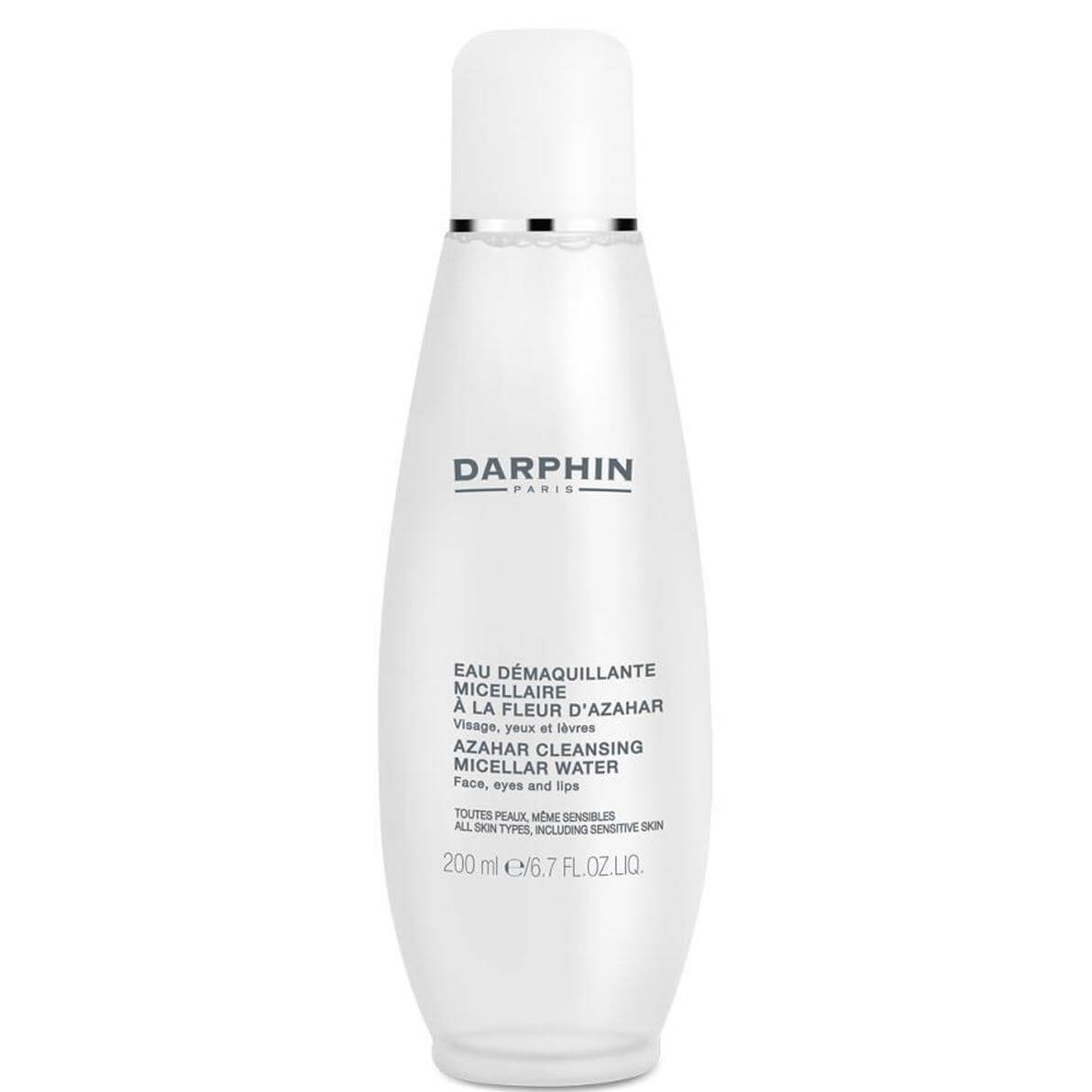 Darphin Azahar Cleansing Micellar Water All Skin Types Καταπραϋντικό Νερό Καθαρισμού για Πρόσωπο Μάτια και Χείλη 200ml