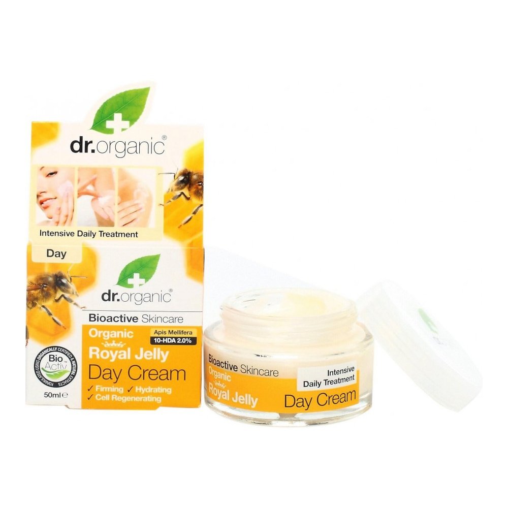 Dr Organic Organic Royal Jelly Night Cream Κρέμα Νύχτας Με Βιολογικό Βασιλικό Πολτό 50ml