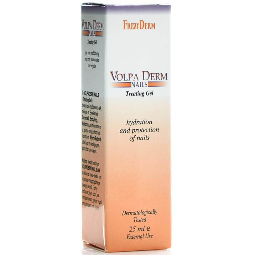Frezyderm Volpaderm Nails Treating Gel Ανάπλαση Ενυδάτωση & Προστασία Nυχιών 25ml