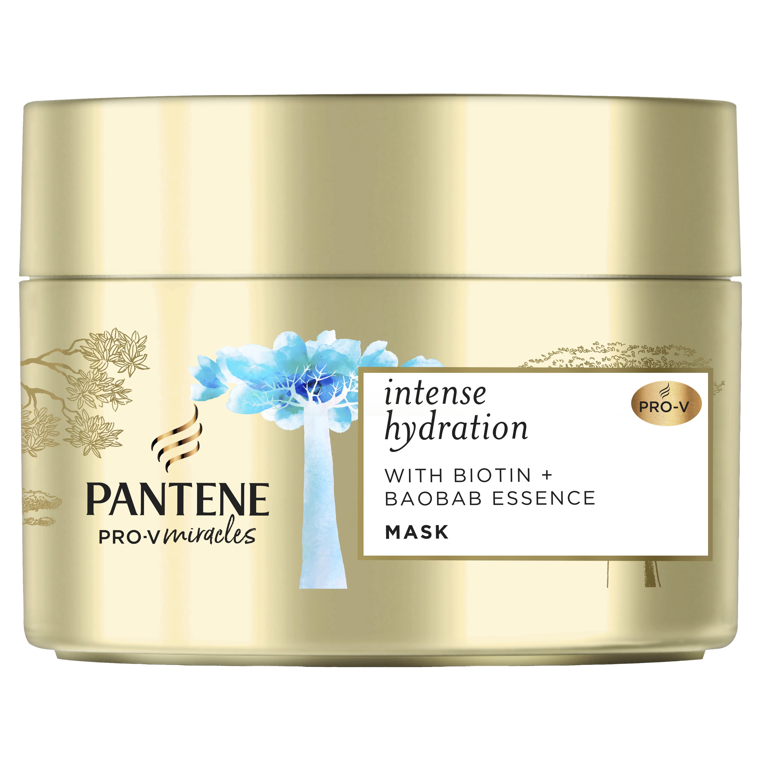 Pantene Pro-V Miracles Intense Hydration with Biotin & Baobab Essence Hair Mask 