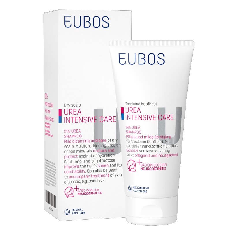 Eubos Urea 5% Shampoo Απαλό Σαμπουάν Καθαρισμού και Υψηλής Περιποίησης 200ml