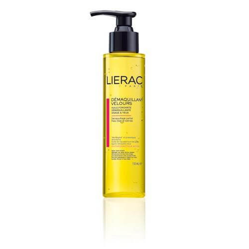 Lierac Demaquillant Velours Καθαριστικό Λάδι Για Ντεμακιγιάζ Προσώπου & Ματιών Για Όλους Τους Τύπους Επιδερμίδας 150ml