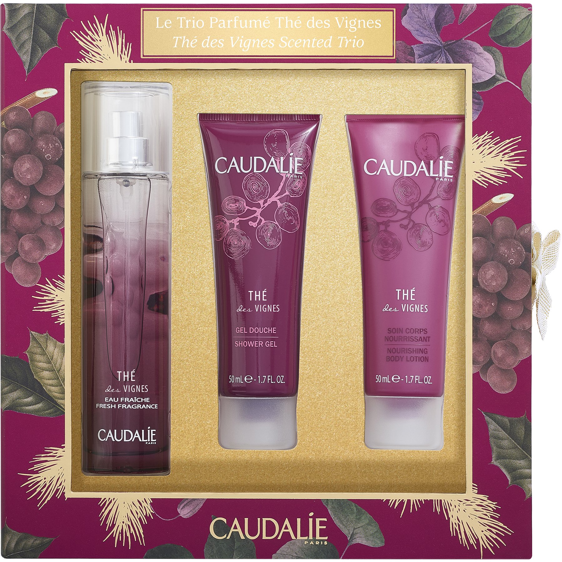 Caudalie Πακέτο Προσφοράς The des Vignes Scented Trio
