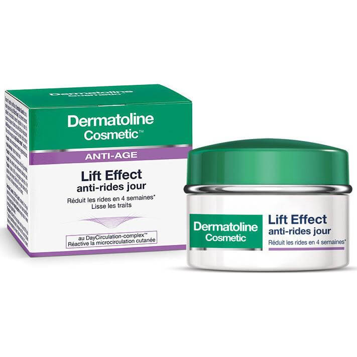 Dermatoline Cosmetic Anti-Age Lift Effect Day Cream Αντιρυτιδική Κρέμα Lifting Ημέρας, Διεγείρει τη Μικροκυκλοφορία 50ml