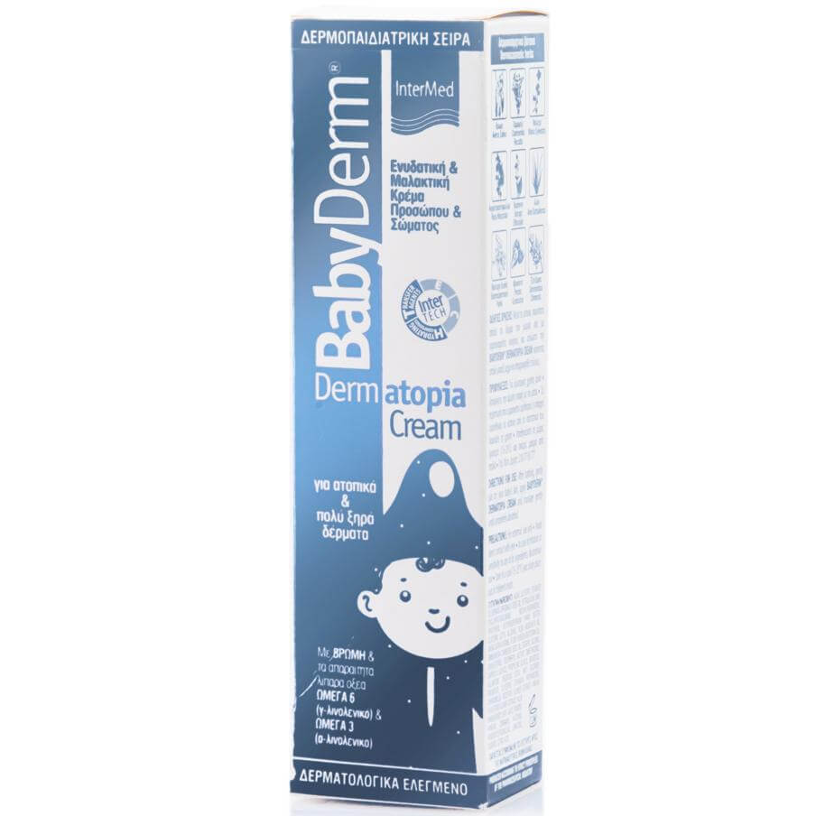 Babyderm Dermatopia Cream Ενυδατική & Μαλακτική Κρέμα Προσώπου Σώματος για Ατοπικά & Πολύ Ξηρά Δέρματα 125ml