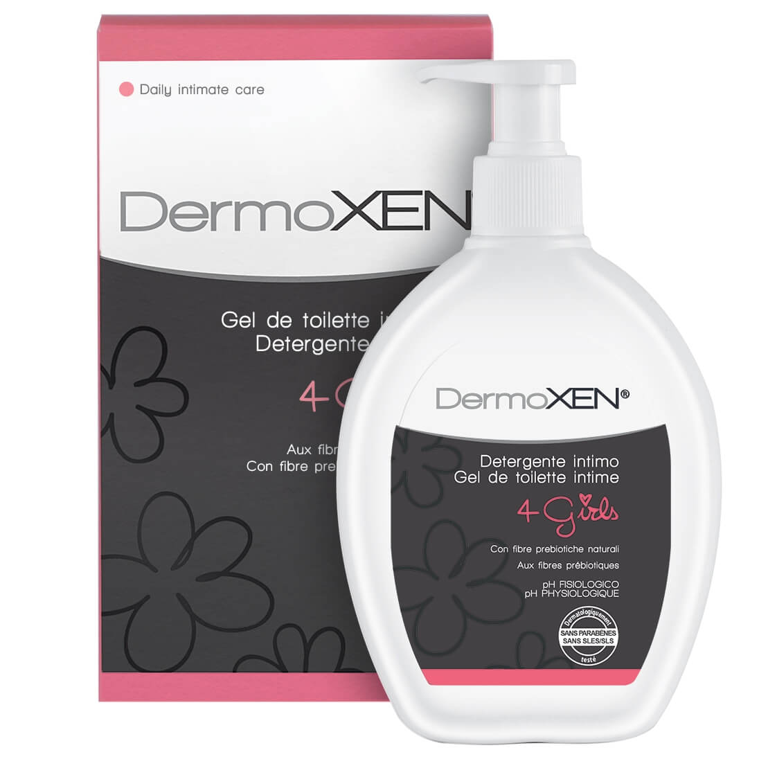 Dermoxen Intimate Cleanser 4Girls Καθαριστικό για την Ευαίσθητη Περιοχή 200ml