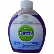 Dettol ανταλλακτικό Κρεμοσάπουνο Χαλαρωτικό Λεβάντα και Εκχυλίσματα Σταφυλιού 25