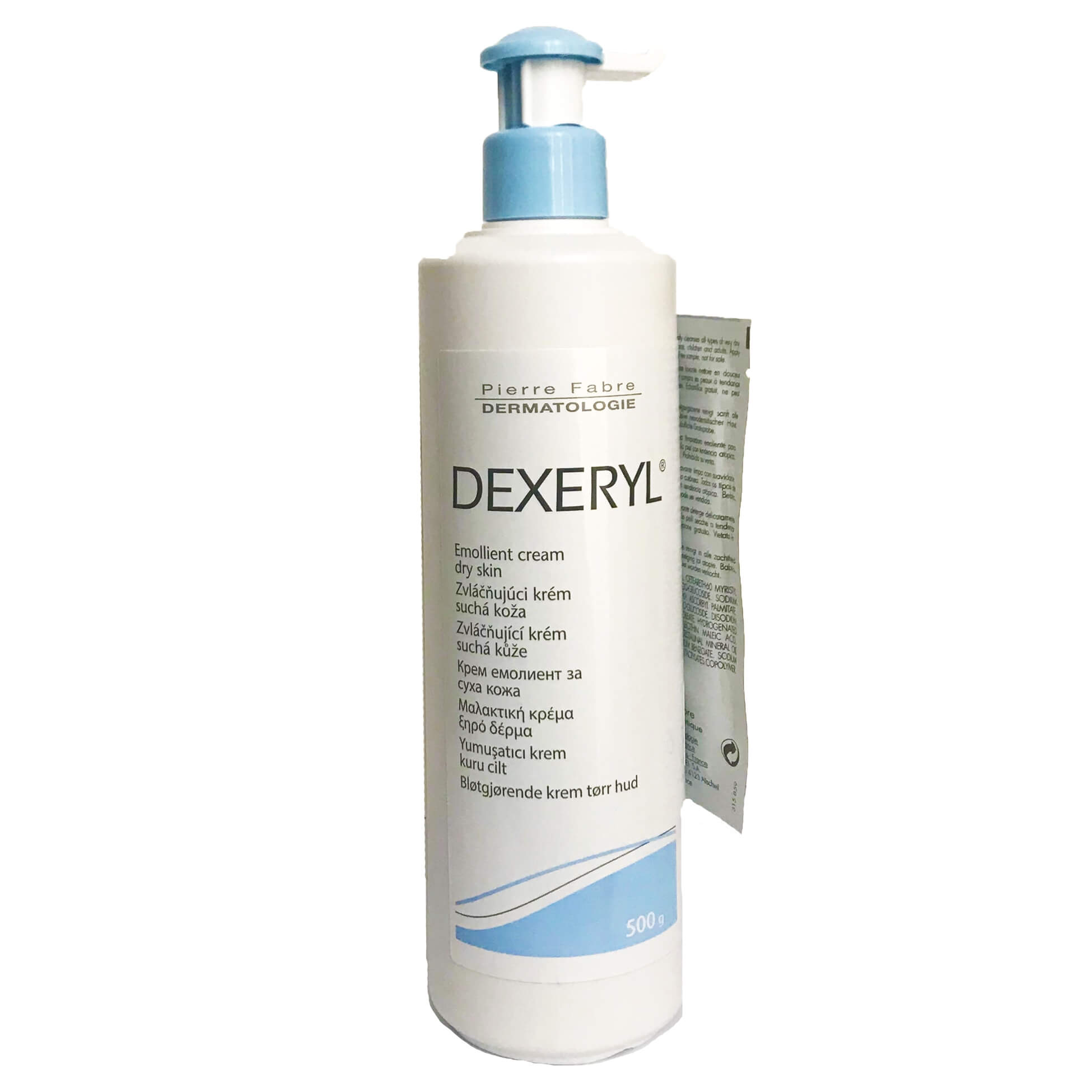Ducray Dexeryl Πακέτο Προσφοράς Dexeryl Emolient Cream Dry Skin Μαλακτική Κρέμα για Ξηρό Δέρμα 500g & Δώρο Cleansing Cream 10ml