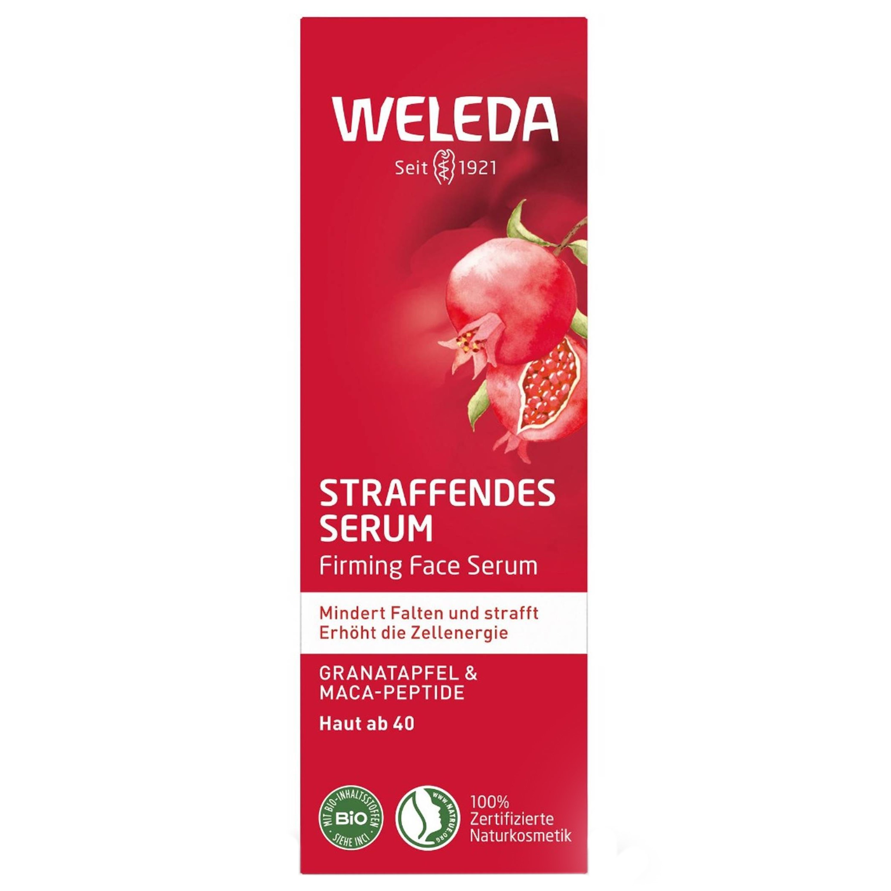 Weleda Pomegranate Firming Face Serum Συσφιγκτικός Ορός Προσώπου με Ρόδι για Ενδυνάμωση & Προστασία του Δέρματος 30ml